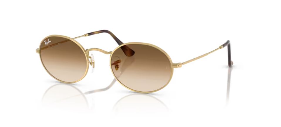 RAY-BAN RB3547 00151 - Arista gold- Oval
