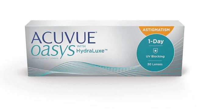 Acuvue Oasys 1 Day with Hydraclear for Astigmatism Contacts 30 Pack