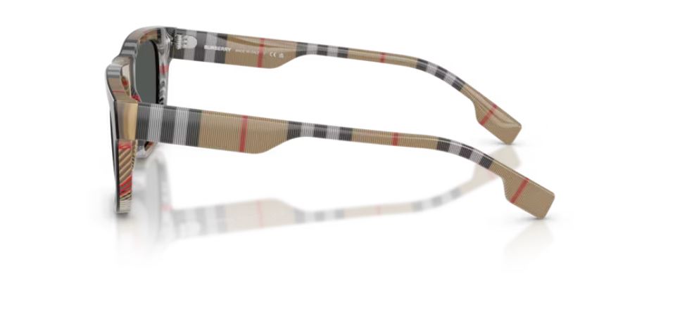 BURBERRY BE4293 380687- Top black on vintage check