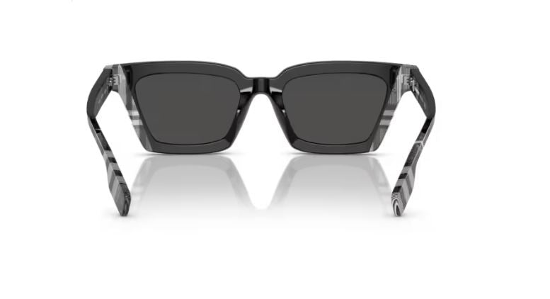 BURBERRY BE4392U 405187 Black/check white black