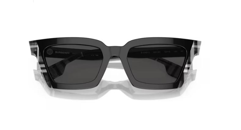 BURBERRY BE4392U 405187 Black/check white black