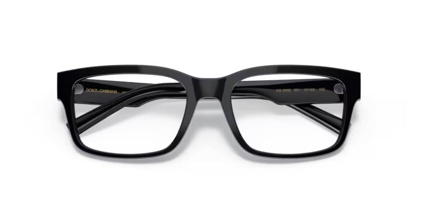 DOLCE & GABBANA DG3352 501 - Black