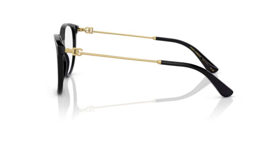 DOLCE & GABBANA DG3363 501 - Black