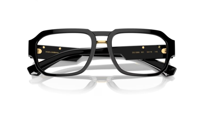 DOLCE & GABBANA DG3389 2525 Matte black