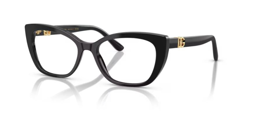 DOLCE & GABBANA DG3398 501 - Black
