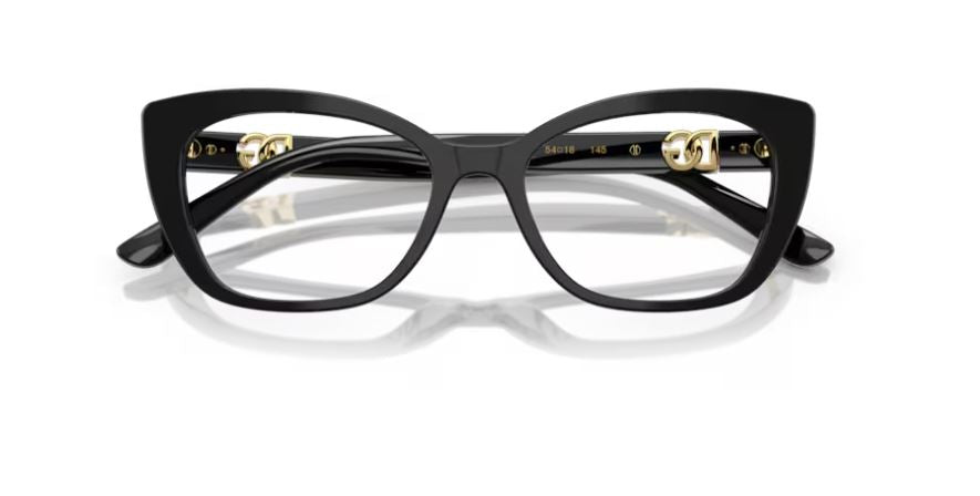 DOLCE & GABBANA DG3398 501 - Black