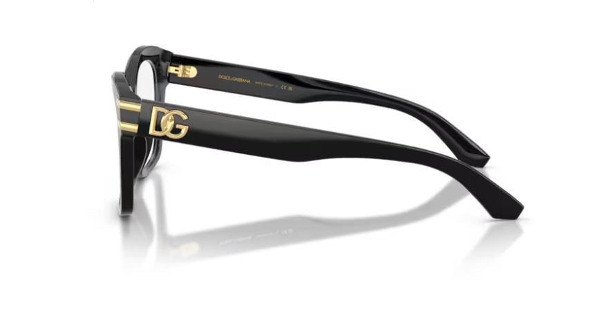 DOLCE & GABBANA DG3419 501 - Black