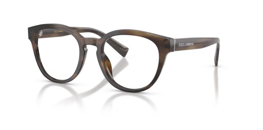 DOLCE & GABBANA DG3421 3200 - Striped tobacco