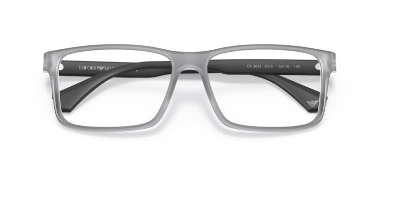 EMPORIO ARMANI EA3038 5012 - Matte transparent grey