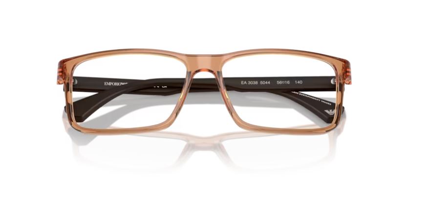 EMPORIO ARMANI EA3038 5044 - Shiny transparent brown