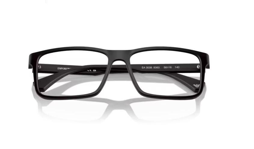 EMPORIO ARMANI EA3038 5063 - Rubber black