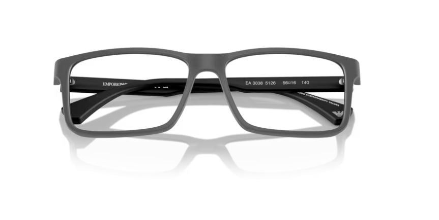 EMPORIO ARMANI EA3038 5126 - Matte dark grey