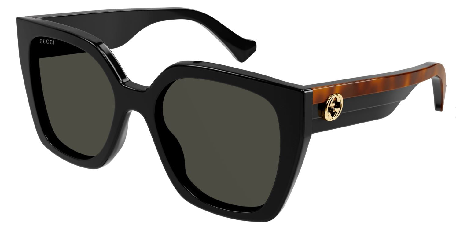 Gucci oversized sunglasses bamboo design