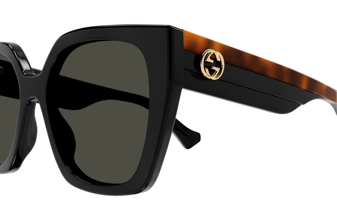 Gucci oversized sunglasses bamboo design