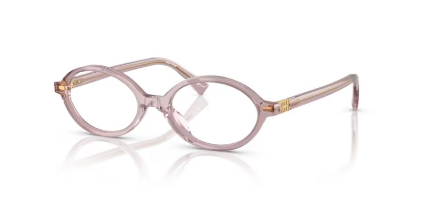 MIU MIU MU 01XV 12W1O1 - Mauve transparent