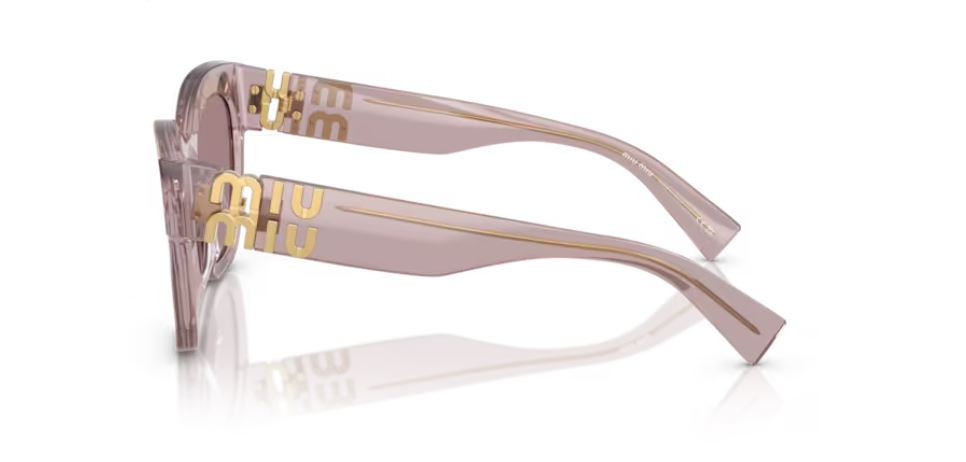 MIU MIU MU 01YS 12W20I - Transparent mauve