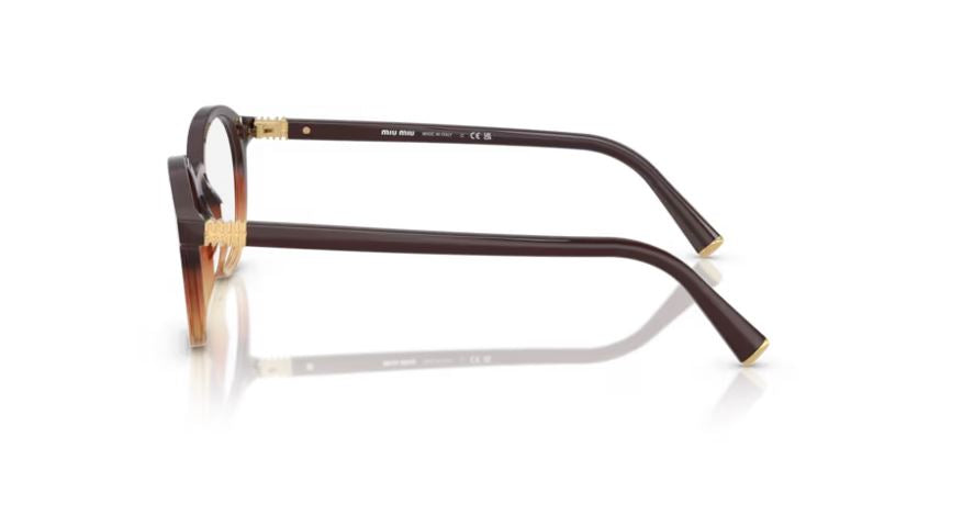 MIU MIU MU 02WV 24C1O1 - Brown gradient