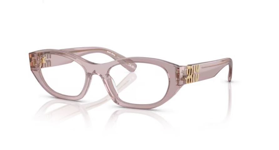 MIU MIU MU 03WV 12W1O1 - Mauve transparent