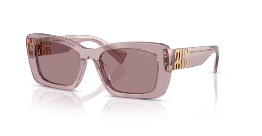 MIU MIU MU 07YS 12W20I - Transparent mauve