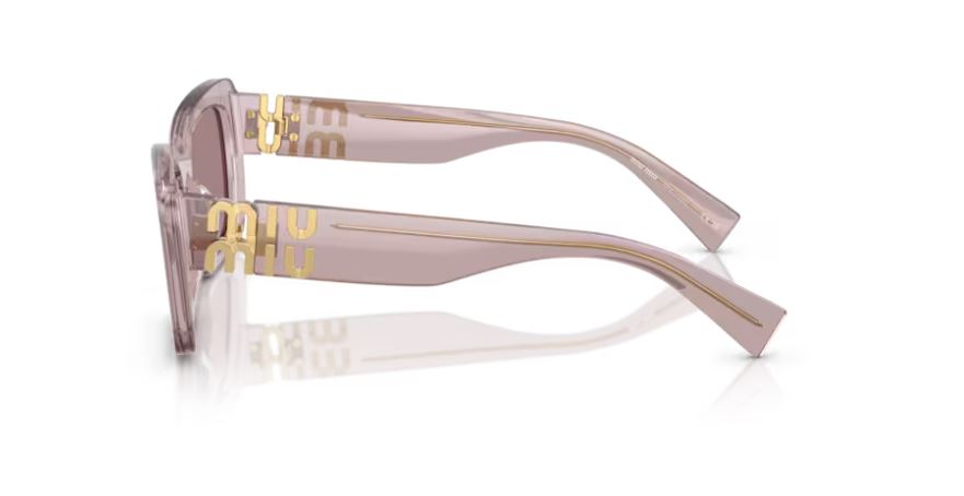 MIU MIU MU 07YS 12W20I - Transparent mauve