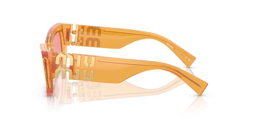 MIU MIU MU 09WS 12T1D0 - Orange transparent