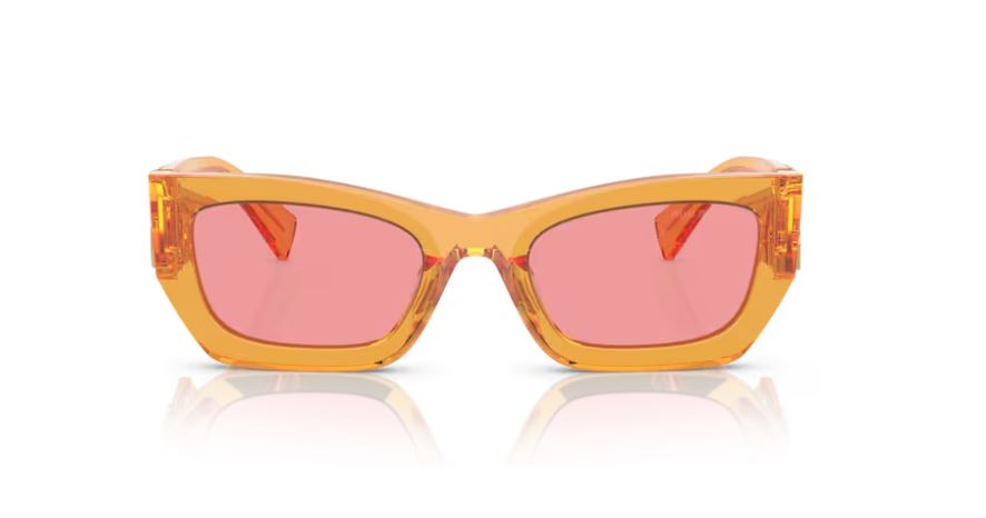 MIU MIU MU 09WS 12T1D0 - Orange transparent