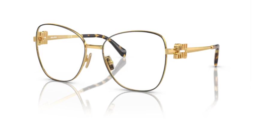 MIU MIU MU 50XV KUI1O1 - Black/gold