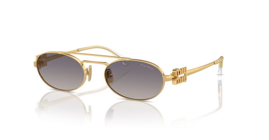 MIU MIU MU 54ZS 5AK30C - Gold