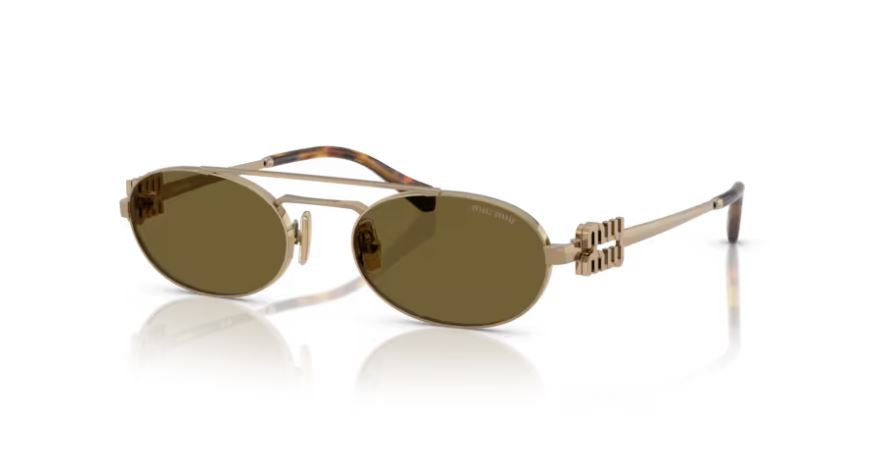 MIU MIU MU 54ZS 7OE09Z - Brass gold