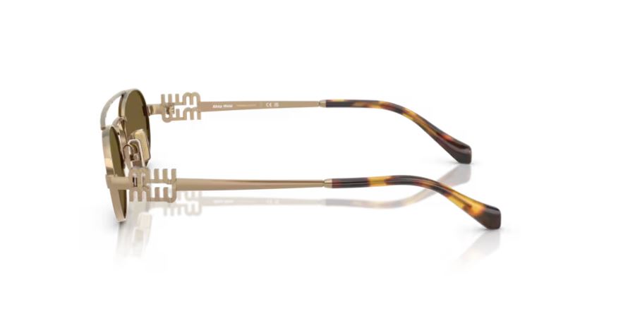 MIU MIU MU 54ZS 7OE09Z - Brass gold