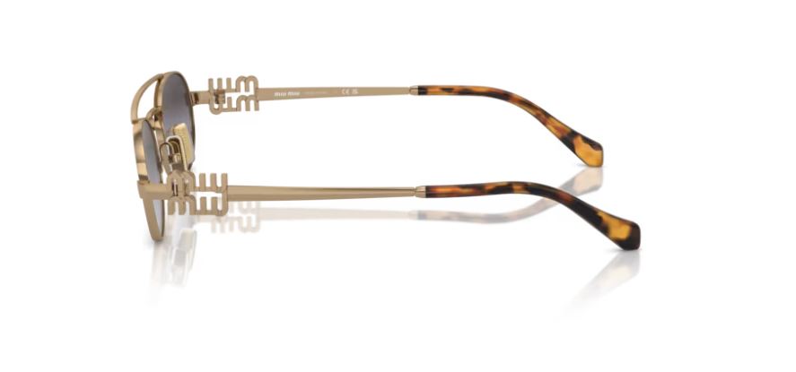 MIU MIU MU 54ZS 7OE5D1 - Antique gold