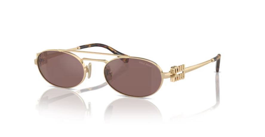 MIU MIU MU 54ZS ZVN70D - Pale gold