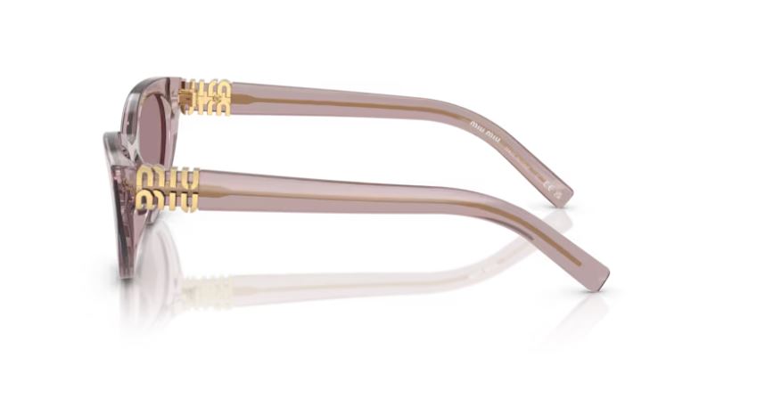 MIU MIU MU A04S 12W20I - Mauve transparent