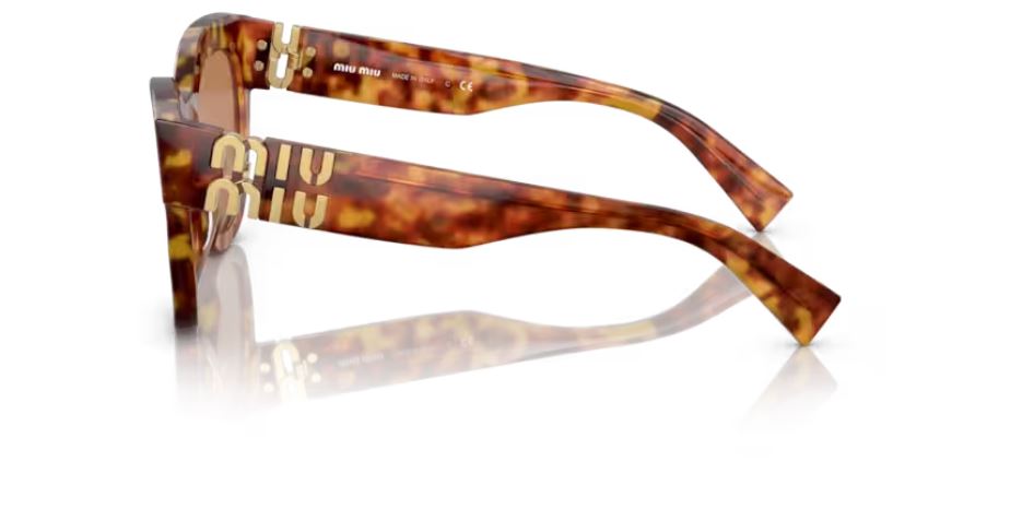 MIU MIU MU 01YS 4BW2Z1 - Light havana