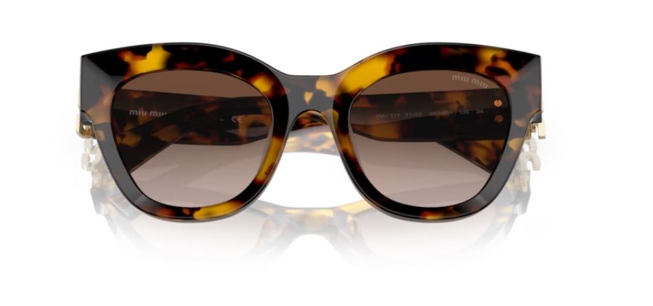 MIU MIU MU 01YS VAU6S1 - Honey havana