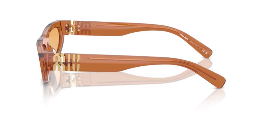 MIU MIU MU 07ZS 15T0B7 - Caramel trapsarent
