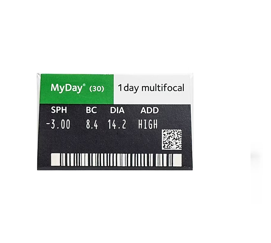 MY Day Daily Disposable Contact Lenses 30 Pack