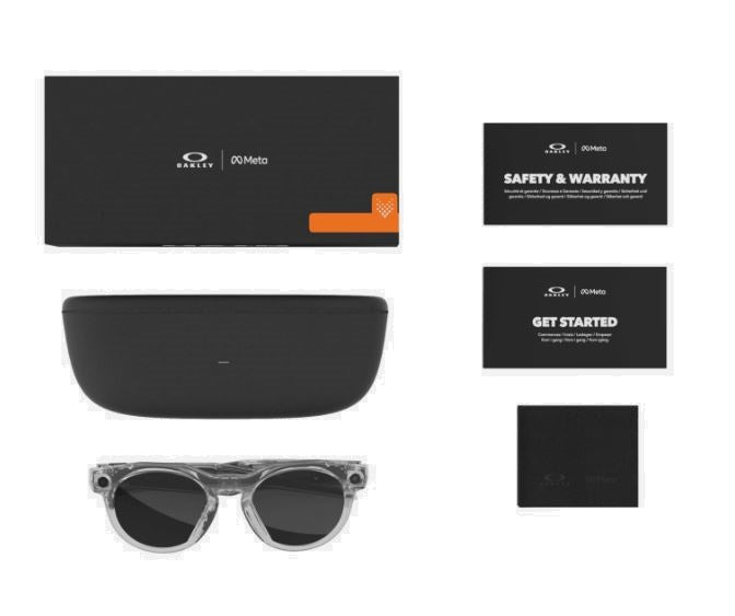OAKLEY META OW8002-0551 HSTN Clear