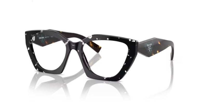 PRADA PR 09YV 15S1O1 - Black crystal tortoise