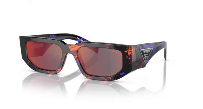 PRADA PR 09ZS 06V40E Abstract orange