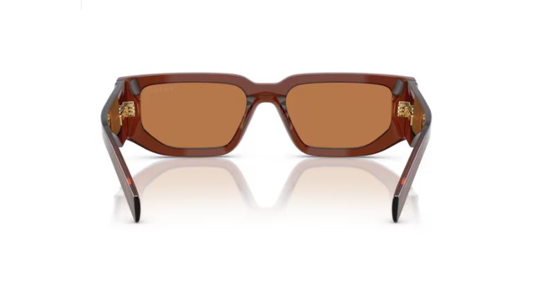 PRADA PR 09ZS 20H90Q Dark brown transparent