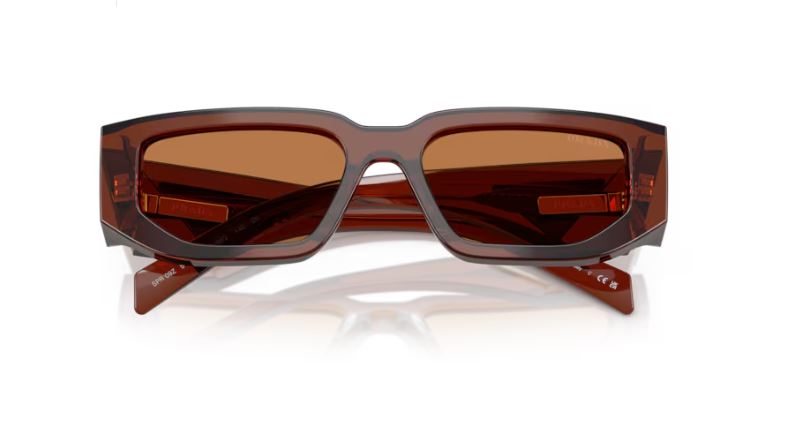 PRADA PR 09ZS 20H90Q Dark brown transparent
