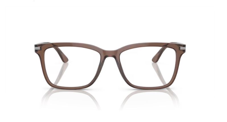 PRADA PR 14WV 17O1O1 - Brown transparent