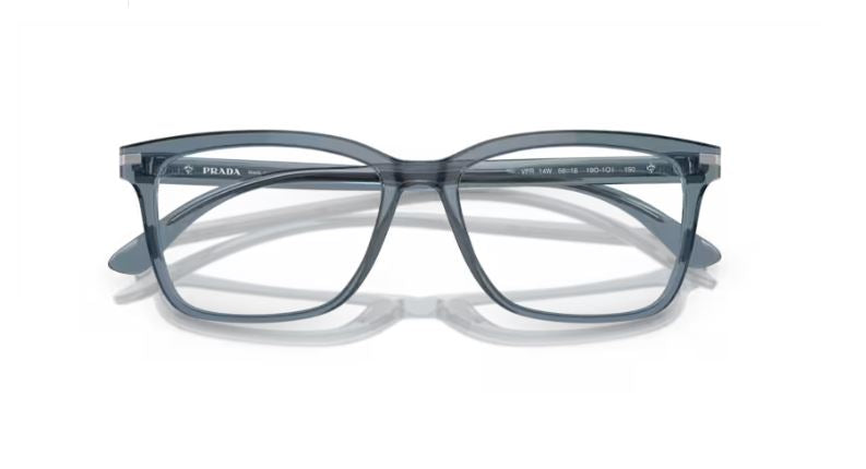 PRADA PR 14WV 19O1O1 - Grey transparent