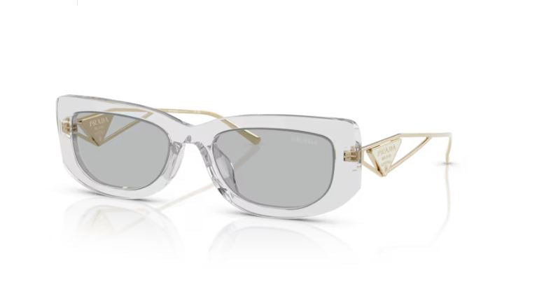 PRADA PR 14YS 12R50K - Transparent grey