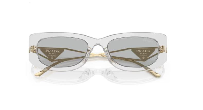 PRADA PR 14YS 12R50K - Transparent grey