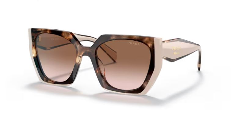PRADA PR 15WS 01R0A6 - Tortoise caramel/powder