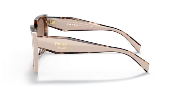 PRADA PR 15WS 01R0A6 - Tortoise caramel/powder