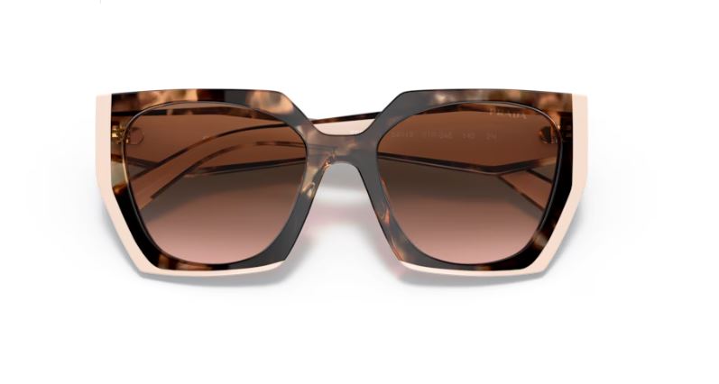 PRADA PR 15WS 01R0A6 - Tortoise caramel/powder