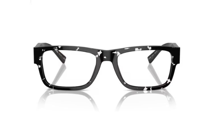 PRADA PR 15YV 15S1O1 Black crystal tortoise